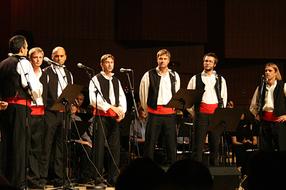 Zagrijavanje za klapski festival u Omišu