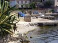 La plage  en ville Lun, Pag.