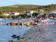 Beach Slatine in Slatine, Čiovo.