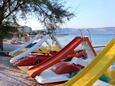 Beach Slatine in Slatine, Čiovo.