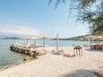 Beach Slatine in Slatine, Čiovo.