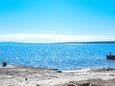 Пляж  в городе Mandre, Pag.