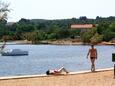 Pláž  na místě Vrgada, Biograd.