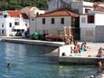 La plage  en ville Tisno, Murter.