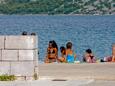 Beach  in Tisno, Murter.