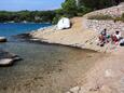 La plage  en ville Osibova, Brač.