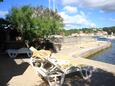  strand Račišće településen, Korčula.