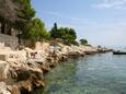 Beach  in Rastići, Čiovo.