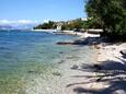 Der Strand Mastrinka im Ort Mastrinka, Čiovo.