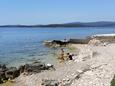 Plaża  w miejscowości Orebić, Pelješac.