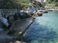  strand Račišće településen, Korčula.