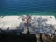 La plage  en ville Račišće, Korčula.