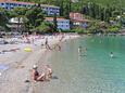 Pozora strand Trpanj településen, Pelješac.