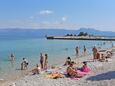 Pozora strand Trpanj településen, Pelješac.