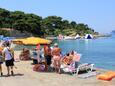 Der Strand  im Ort Dubrovnik, Dubrovnik.