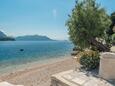 La plage la plus proche La plage en ville Trstenik, Pelješac.
