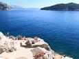 Der Strand Buža im Ort Dubrovnik, Dubrovnik.