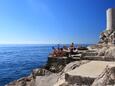 Beach Buža in Dubrovnik, Dubrovnik.