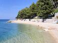  strand Nemira településen, Omiš.