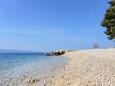  strand Nemira településen, Omiš.