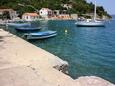 La plage  en ville Prožurska Luka, Mljet.