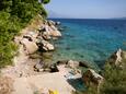  strand Mimice településen, Omiš.