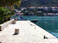 La plage  en ville Mokošica, Dubrovnik.