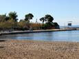 Borik strand Zadar településen, Zadar.