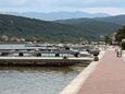 Der Strand  im Ort Supetarska Draga - Donja, Rab.