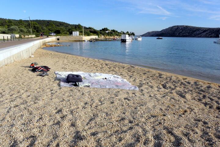 Beach: Kaštel, Rab - Barbat 