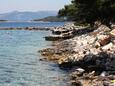  strand Pomena településen, Mljet.