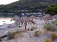 La plage Saplunara en ville Saplunara, Mljet.