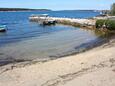  strand Barbat településen, Rab.