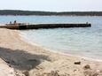 Spiaggia Vela riva a Barbat, Rab.