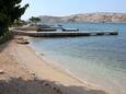 Beach  in Barbat, Rab.