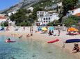  strand Pisak településen, Omiš.