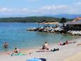 Beach  in Njivice, Krk.