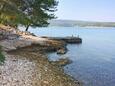 Der Strand  im Ort Nečujam, Šolta.