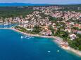 Beach Rupa in Malinska, Krk.