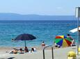 Beach Miramare in Njivice, Krk.