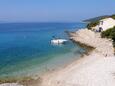 Der Strand  im Ort Vinodarska, Lošinj.