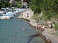 Spiaggia  a Jadranovo, Crikvenica.