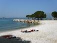 Beach Gradsko kupalište in Crikvenica, Crikvenica.