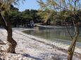 Der Strand Radman im Ort Petrčane, Zadar.