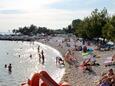 Beach  in Crikvenica, Crikvenica.