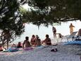 Beach  in Crikvenica, Crikvenica.