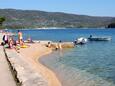 La plage  en ville Cres, Cres.