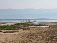 Der Strand Meline im Ort Čižići, Krk.