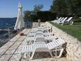 La plage  en ville Kožino, Zadar.