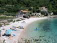 Skozanje strand Skozanje településen, Hvar.